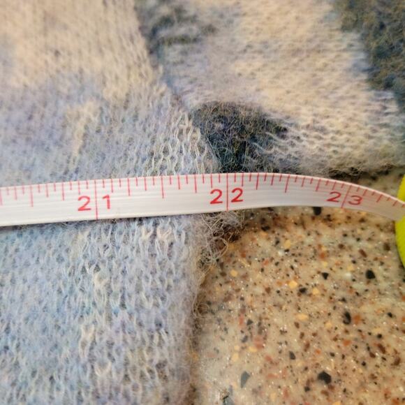 The Kooples Blue Colorblock Wool & Alpaca Sweater, Sz 3 / US 8-10 - Picture 12 of 14